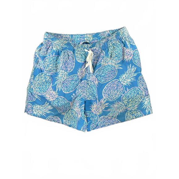 Chubbies Men's Pineapple Print Swim Trunks, Lined, Size Small 5.5" Inseam - Picture 1 of 5